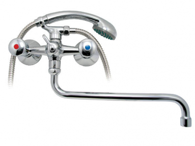 Vonios/dušo maišytuvas TEKA NOVA 604 su dušo komplektu