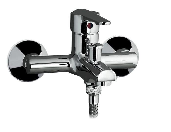 Vonios/dušo maišytuvas TEKA SAMBA 202, su dušo komplektu