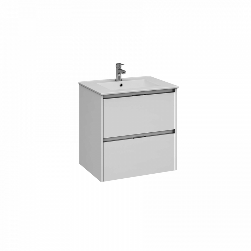 Vonios spintelė su praustuvu TEKA INCA 2D 60 WHITE