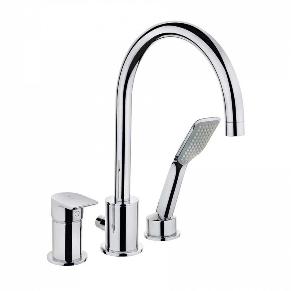 Vonios maišytuvas TEKA TERA 3 su dušo komplektu