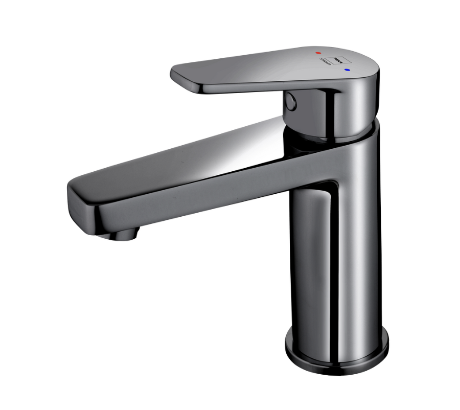 Strohm Teka COR 100 juodos spalvos praustuvinis maišytuvas